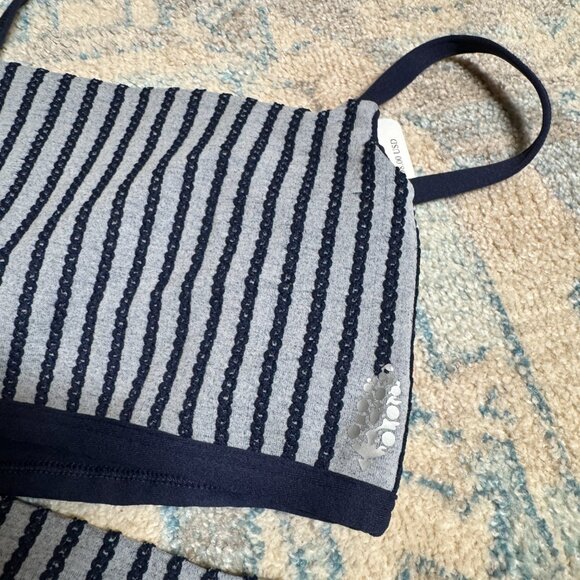 FREE PEOPLE Womens Tighten Up Stripe Set Size M-L NEW‎ WITH TAG - Picture 6 of 12